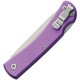 Bear & Son 137LPL Farmhand Lockback Folder - 2.75" Blade Purple Aluminum Handle
