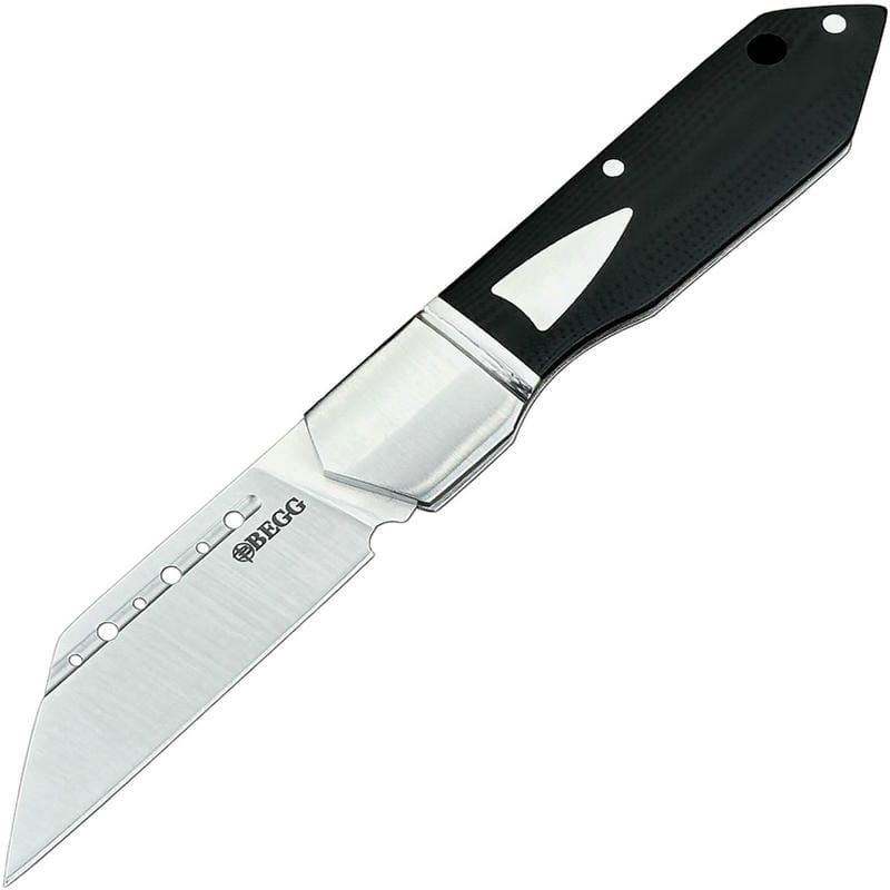 Begg Knives UK EDC Traditional Bullet Train Folding Pocket Knife - 2.75" Reverse Tanto Blade