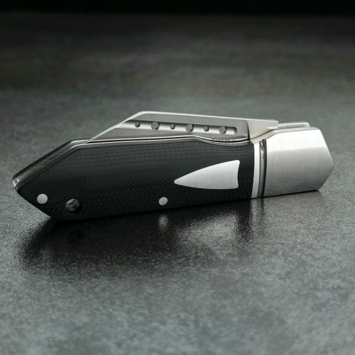 Begg Knives UK EDC Traditional Bullet Train Folding Pocket Knife - 2.75" Reverse Tanto Blade