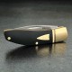 Begg Knives UK EDC Traditional Small Drop Point Folding Pocket Knife - 2.375" Blade Black G10 Handle Brass Bolsters