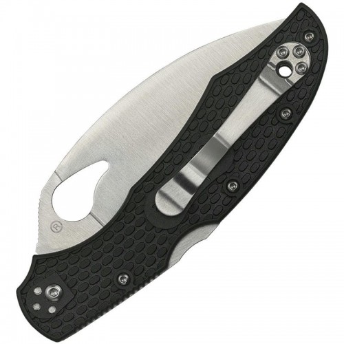 Byrd Knives Cara Cara 2 Lightweight Folding Knife - 3.83" Serrated Wharncliffe Blade Black FRN Handle
