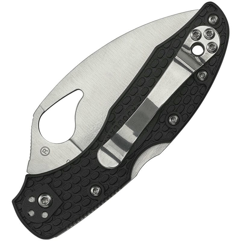 Byrd Knives Meadowlark 2 Lightweight Folding Knife Serrated Wharncliffe Blade Black Handle