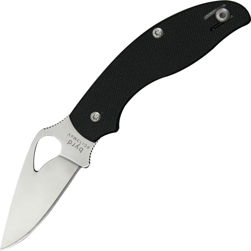 Byrd Tern Knife UK EDC Folding Knife Black G10 Handle