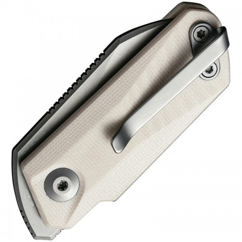 CIVIVI  Ki-V Slipjoint UK EDC Pocket Knife - 1.55" 9Cr18MoV Stainless Steel Blade Ivory G10 Handle