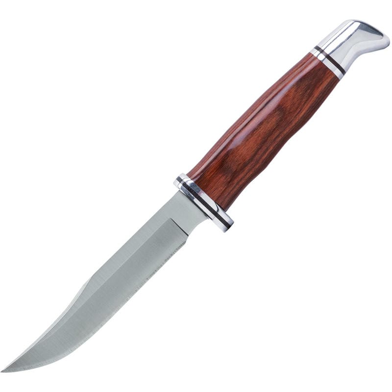 Buck 117 Heritage Brahma Fixed Blade Knife - 4.5" 420HC Blade Cocobolo Wood Handle