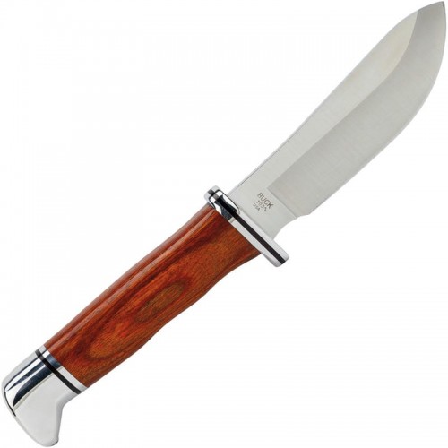 Buck 103 Heritage Skinner Fixed Blade Knife - 4" 420HC Satin Skinner Blade Cocobolo Wood Handle