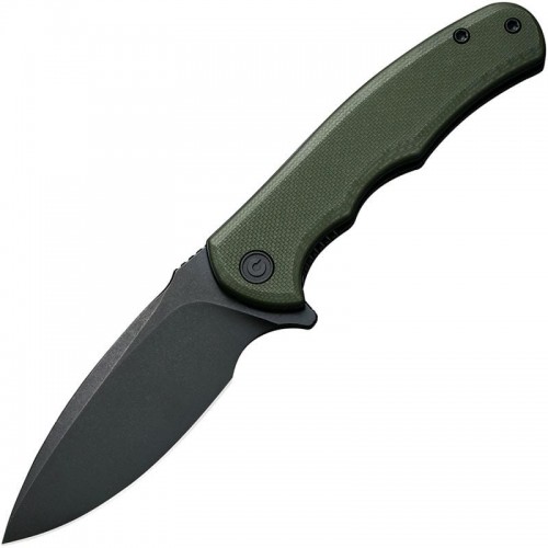 CIVIVI Mini Praxis Knife - 2.98" D2 Tool Steel Green G10 Handle