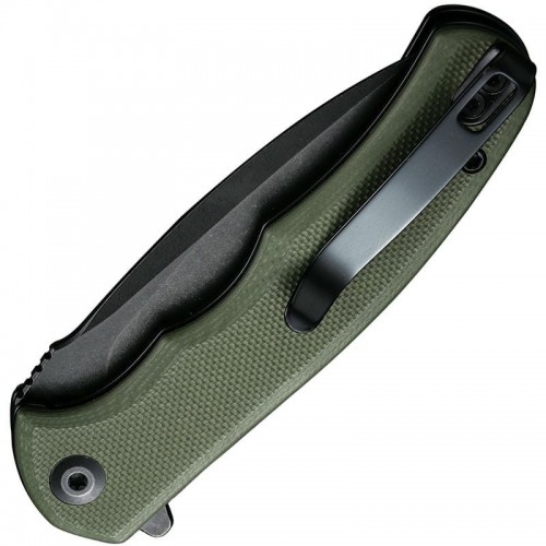 CIVIVI Mini Praxis Knife - 2.98" D2 Tool Steel Green G10 Handle