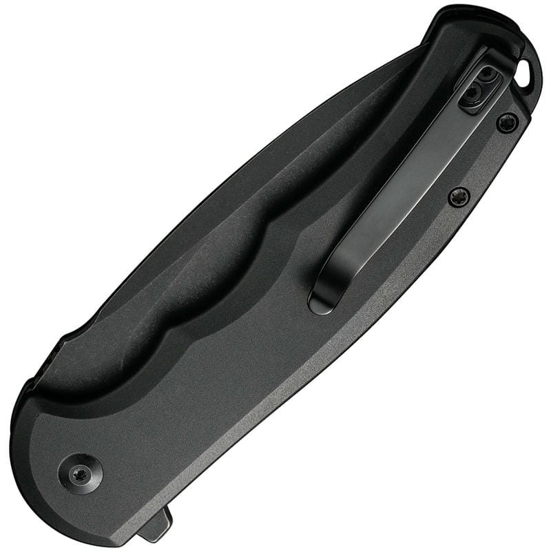 CIVIVI Praxis Folding Knife - 3.75" Nitro-V Black Blade Black Aluminium Handle