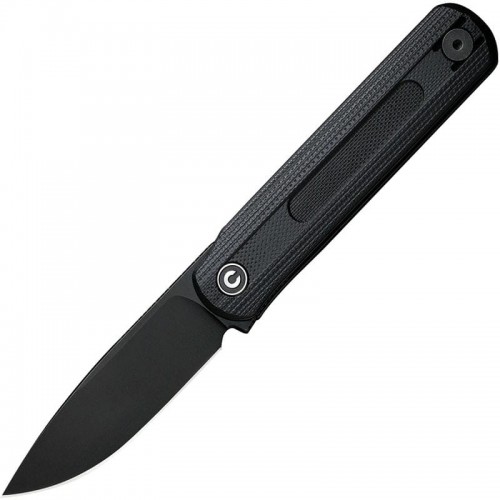 CIVIVI Foldis UK EDC Folding Knife - 2.67" Nitro-V Blade Black G10 Handle