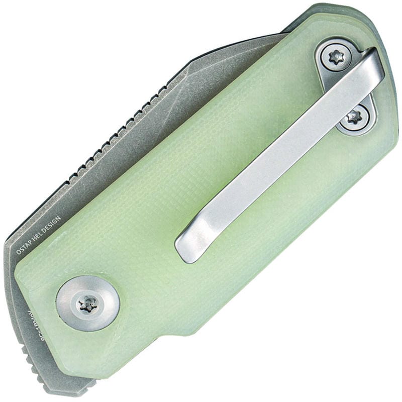 CIVIVI  Ki-V Slipjoint UK EDC Pocket Knife - 1.55" Blade Jade G10 Handle