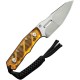CIVIVI Propugnator Fixed Blade Knife Milled Ultem Handle