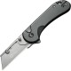 CIVIVI Elementum Utility Button Lock Knife - 2.26" 6Cr Replaceable Utility Blade, Grey Aluminum Handle