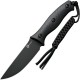 CIVIVI Stormridge - 3.9" Nitro-V Black Stonewashed Blade Contoured Black G10 Handle