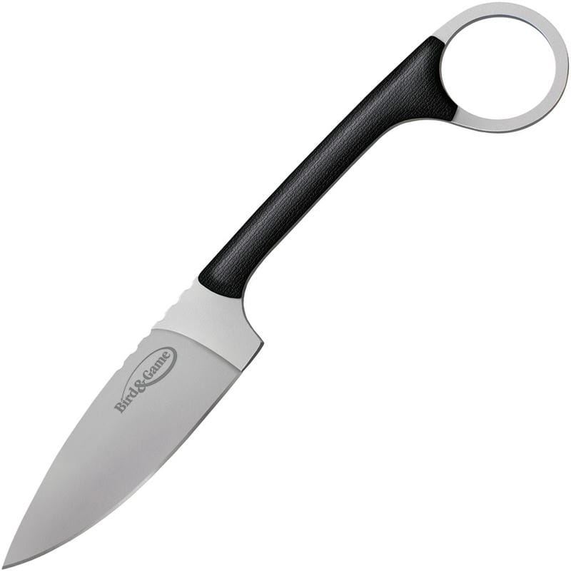Cold Steel 20AZ Bird & Game Fixed Blade Knife - 3.5" Blade Polymer Handle Secure-Ex Neck Sheath