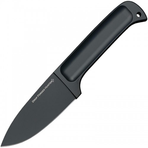 Cold Steel 36MG Drop Forged Hunter Knife - 4" 52100 Gray Teflon Carbon Steel Blade Secure-Ex Sheath