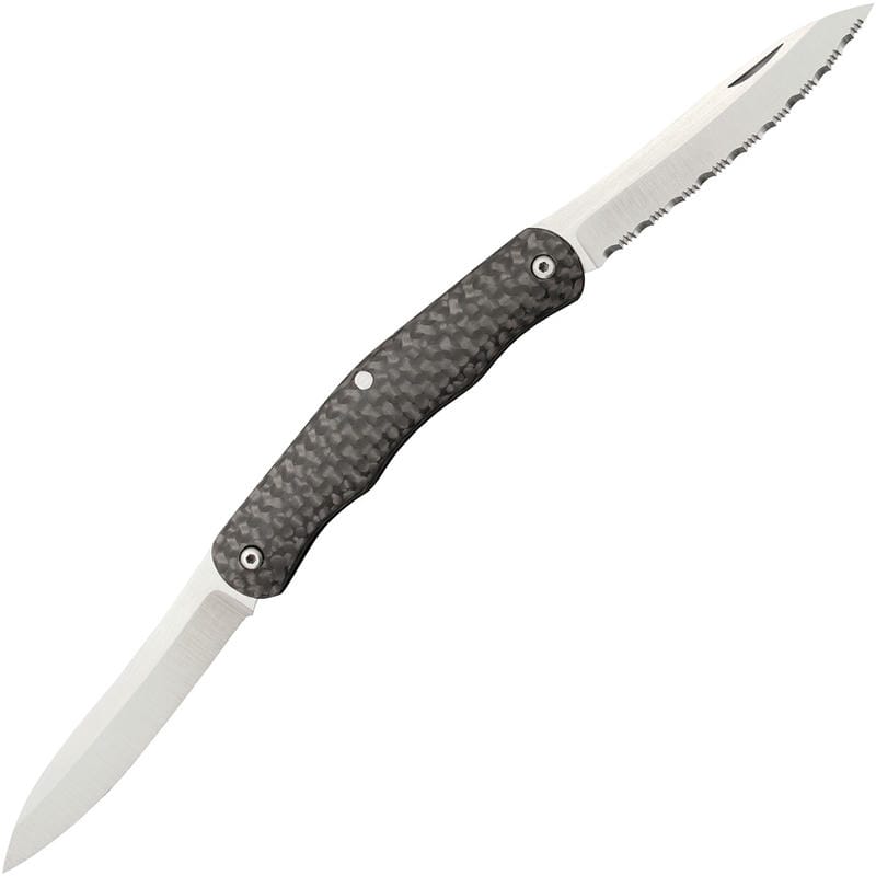 Cold Steel 54VPN Lucky Two Blade Gentlemans UK EDC Pen Knife - 2.59" Blades CF Handle