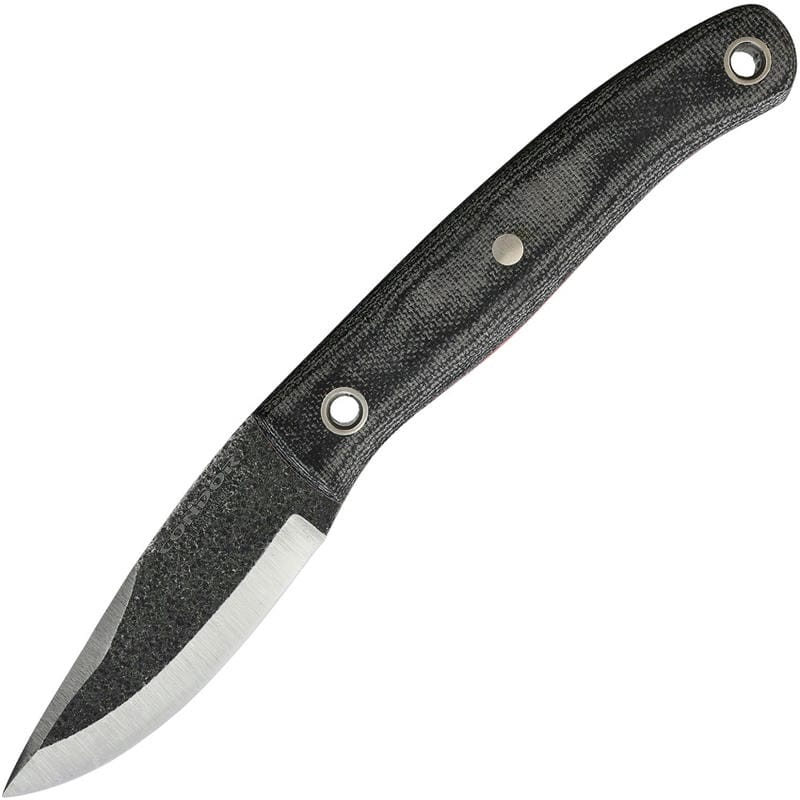 Condor Zhaoka Fixed Blade Knife - 3" 1095 High Carbon Blade Black Micarta Handle