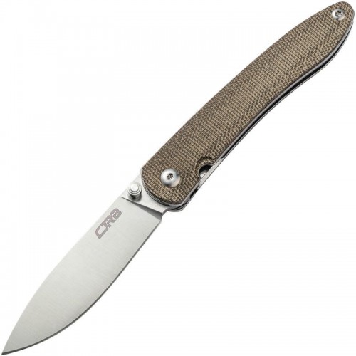 CJRB Ria Knife - 2.95" AR-RPM9 Satin DP Blade OD Green Micarta Handle