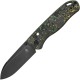 Kizer Drop Bear Folding Knife - 2.99" CPM-20CV Black Stonewashed Blade Toxic Storm FatCarbon Handle
