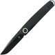 Kizer Squidward Folding Knife - 2.81" 154CM Satin Clip Point Blade Black G10 Handle