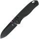 Kizer Drop Bear Folding Knife - 2.97" 154CM Black Blade Black Aluminum Handle