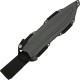 Kershaw 1077 Camp 10 Fixed 10" Carbon Steel Blade, Rubber Handles