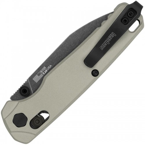 Kershaw 6105 Bel Air DuraLock KVT Folding Knife - 3" CPM-MagnaCut Black Blade Aluminum Handle