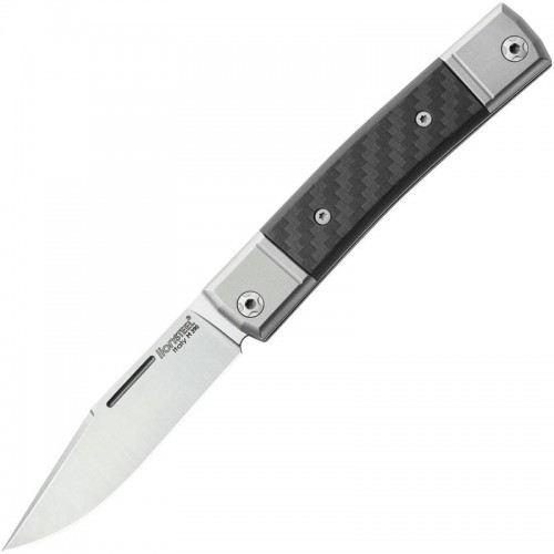 LionSteel bestMAN BM1 UK EDC Folding Knife - 2.8" M390 Blade Carbon Fibre Handle