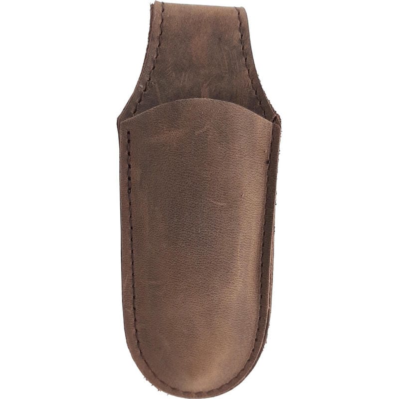 MKM Knives Root UK EDC Folding Knife - 2.8" M390 Satin Sheepsfoot Blade Bronze Titanium Handle