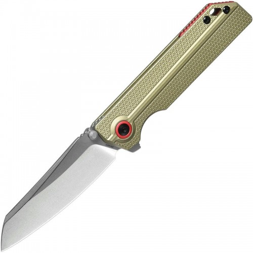 Oknife Ken Onion XEN-OAL Lightweight Folding Knife - 3.16" CPM-S45VN Sheepsfoot Blade Olive Green