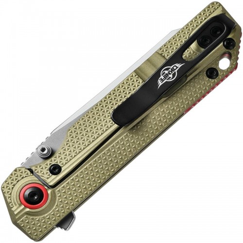 Oknife Ken Onion XEN-OAL Lightweight Folding Knife - 3.16" CPM-S45VN Sheepsfoot Blade Olive Green