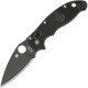 Spyderco Manix 2 Folding Knife  - 3.38" BD-1 Black Plain Blade Black FRCP Handle