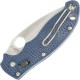 Spyderco Manix 2 Lightweight Folding Knife - 3.37"  S110V Blade Dark Blue FRN Handle