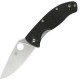 Spyderco Tenacious Folding Knife - 3.39" Stainless Steel Blade Carbon Fiber and G10 Handle