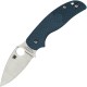 Spyderco Sage 5 Lightweight Folding Knife - 3" CPM-SPY27 Satin Blade Cobalt Blue FRN Handle