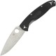 Spyderco Resilience Lightweight Folding Knife - 4.2" Plain Blade, Black Handle