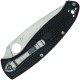 Spyderco Resilience Lightweight Folding Knife - 4.2" Combo Blade, Black Handle