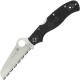 Spyderco Rescue 3 Lightweight Thin Blue Line Folding Knife