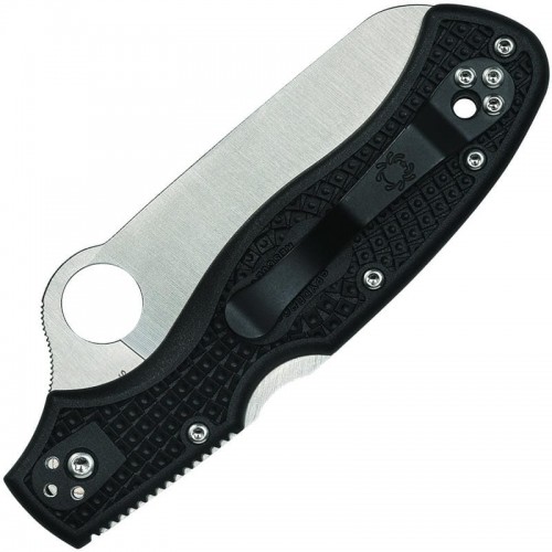 Spyderco Rescue 3 Lightweight Thin Blue Line Folding Knife