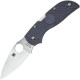 Spyderco Chaparral Lightweight Folding Knife - 2.8" CTS-XHP Plain Blade Grey Handle