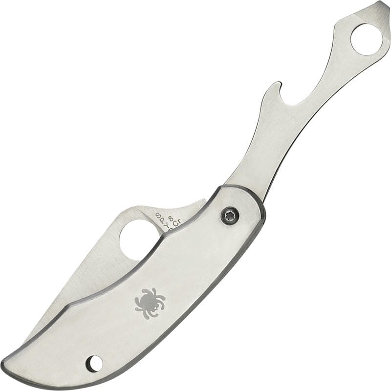 Spyderco ClipiTool Bottle Opener and Screwdriver - 2" Blade Stainless Steel Handle