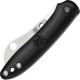 Spyderco Roadie UK EDC Slipjoint Folder 2.1" Plain Sheepsfoot Blade Black Handle