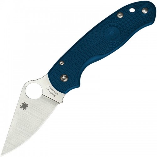 Spyderco Para 3 Lightweight Folding Knife Cobalt Blue FRN Handle
