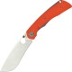 Spyderco Nati Amor Subvert Folding Knife - 4.14" S30V Blade, Orange G10 Handle Liner Lock