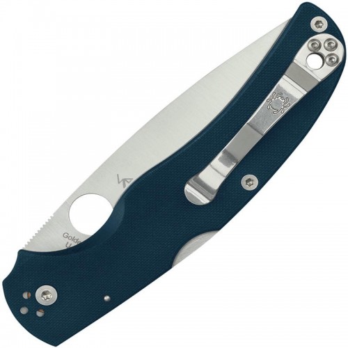 Spyderco Native Chief Folding Knife - 4" CPM-SPY27 Blade Cobalt Blue Handle