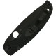 Spyderco Native Chief Lightweight Folding Knife - 4" CTS-BD1N Black DLC Plain Blade Black Handle