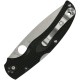 Spyderco Native Chief Lightweight Folding Knife - 4" CTS-BD1N Combo Blade Black Handle