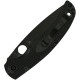 Spyderco Native Chief Lightweight Folding Knife - 4" CTS-BD1N Black Serrated Blade Black Handle