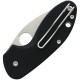 Spyderco Insistent Folding Knife - 2.48" Satin Combo Blade Black G10 Handle